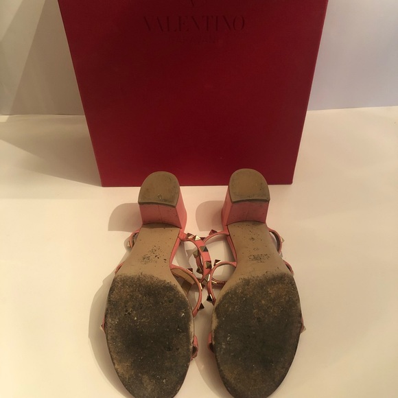 Valentino mules coral pink - Picture 8 of 8